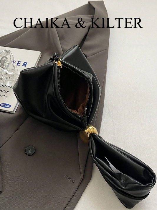 1 Pc Women Leather Mini Handbag