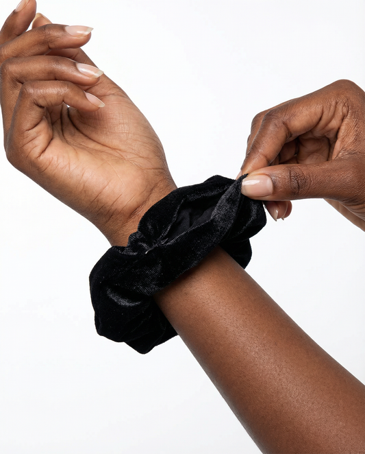 Black Velvet Scrunchie