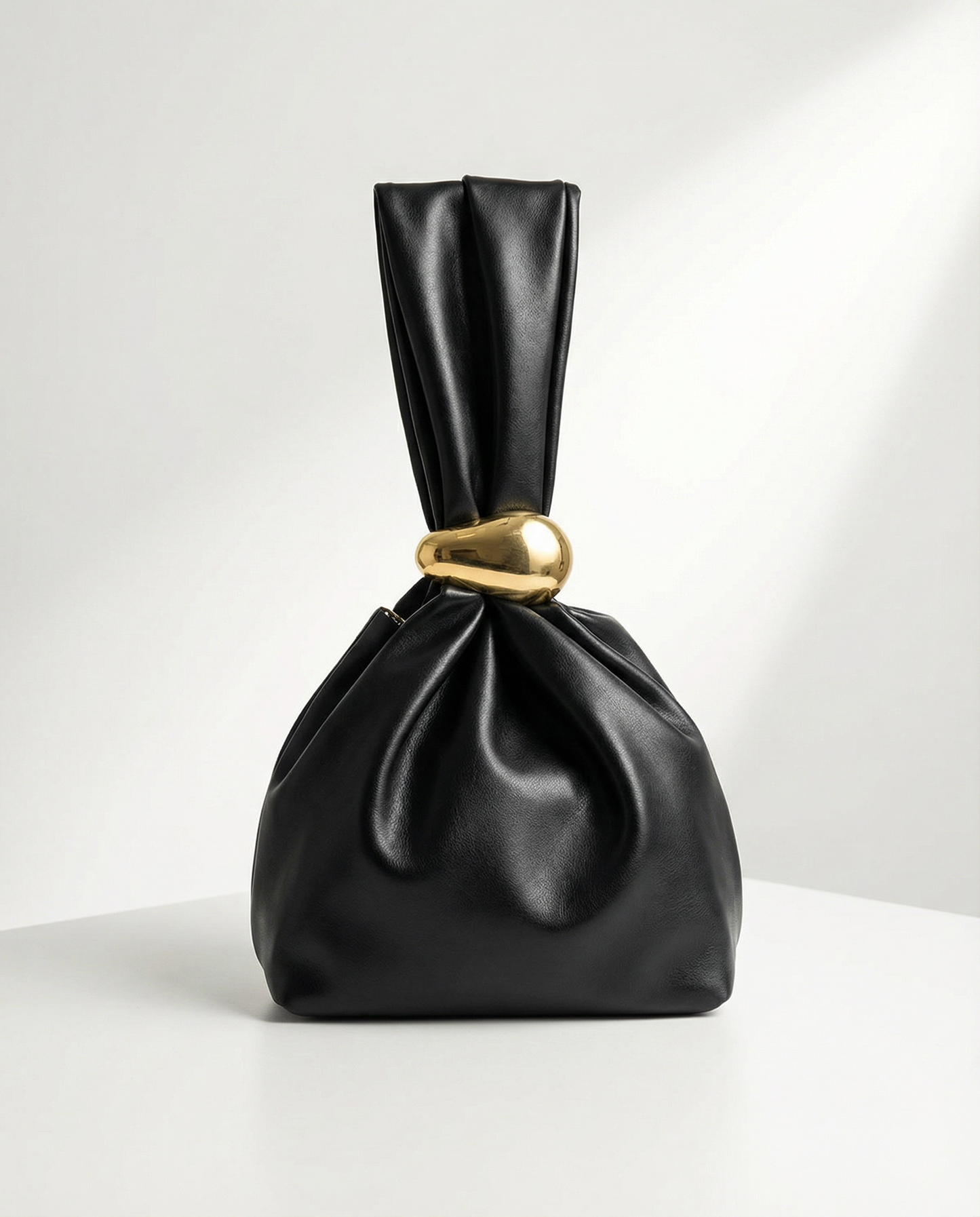 Black Leather Handbag