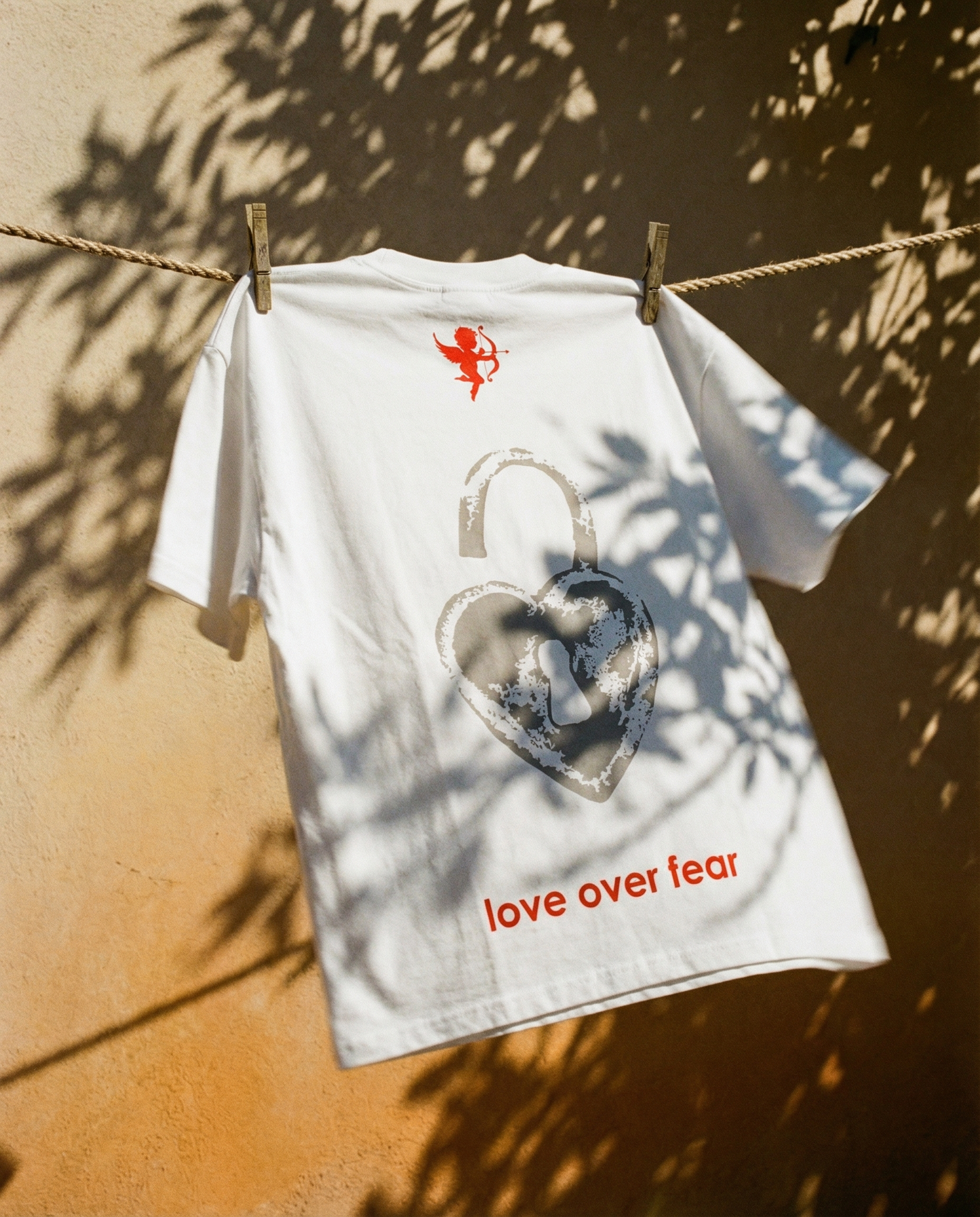 Heart Tee White