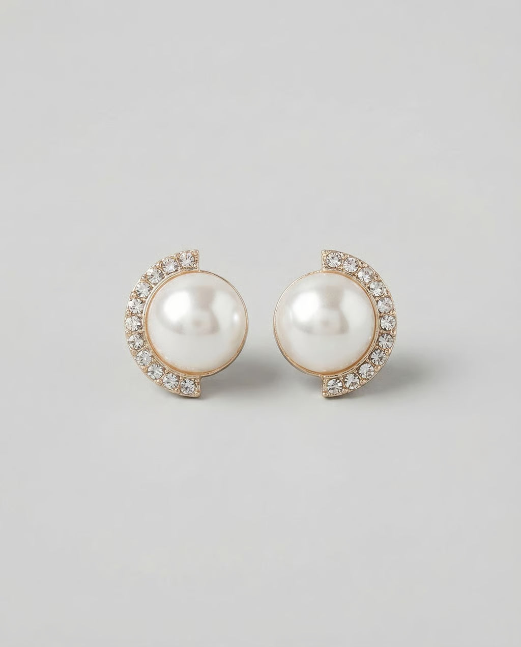Pearl Crystal Earrings