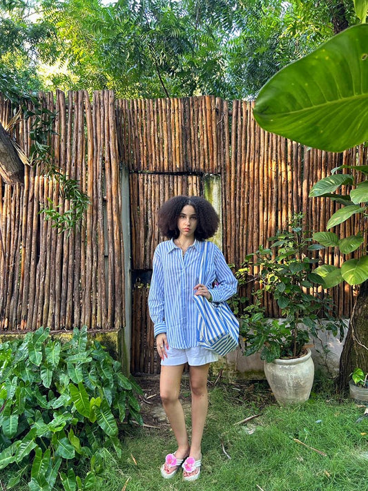 Blue Stripes Shirt