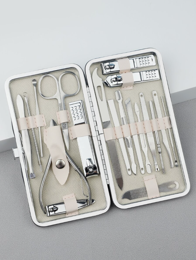 19-Piece Pedicure Tools Set