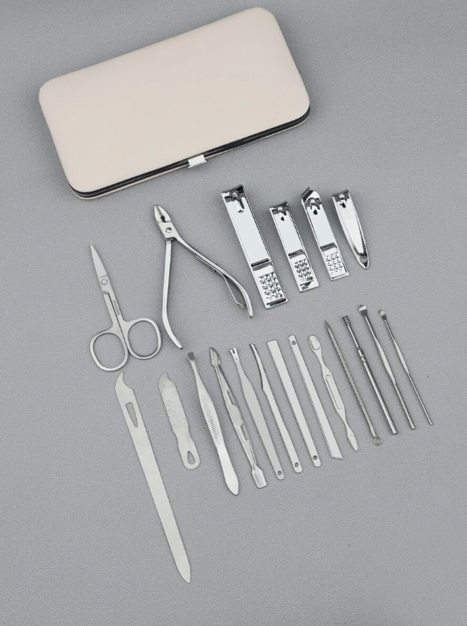 19-Piece Pedicure Tools Set