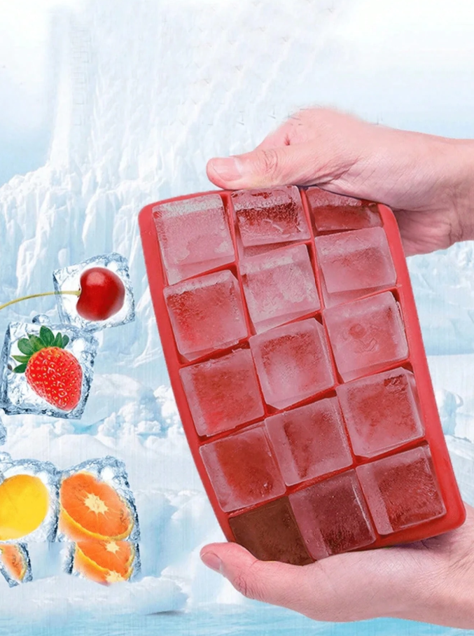 15 Grid Silicone Ice Cube Mold