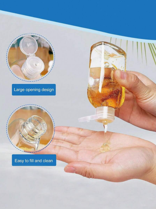 6pcs 100ml Travel Containers