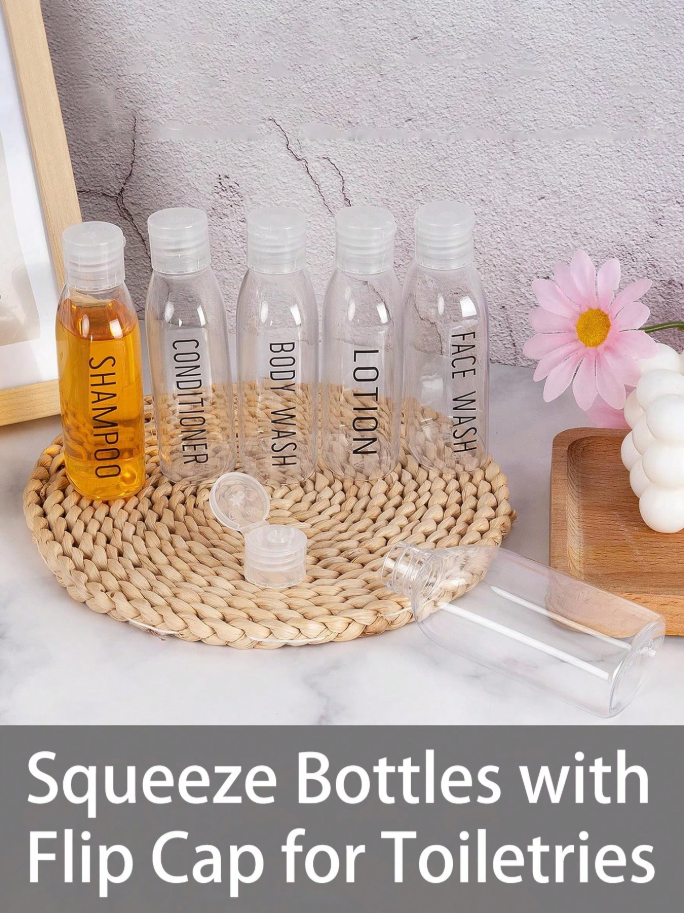 6pcs 100ml Travel Containers