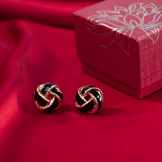 Amora Round Black/Gold