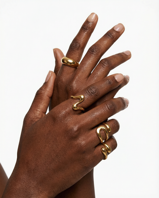 Gold Finger Rings