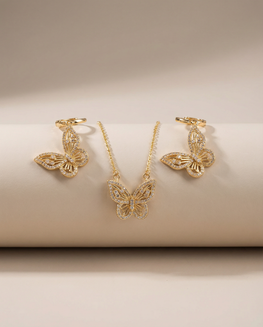 Butterfly Jewelry Set