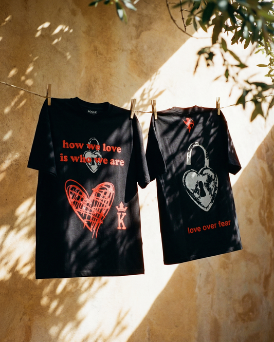 Heart Tee Black