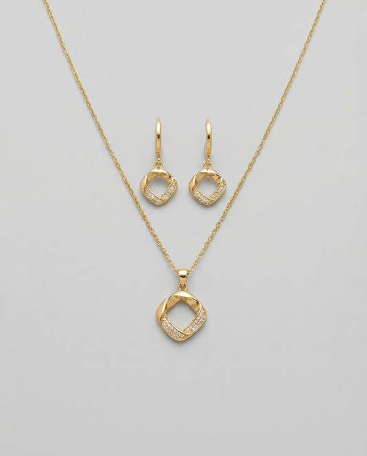 Gold Jewelry Set