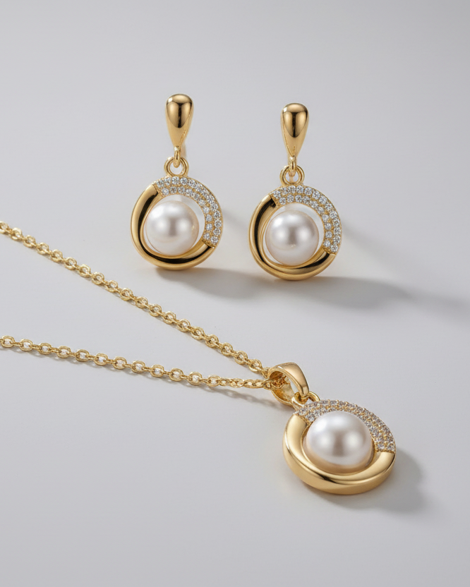 Pearl Jewelry Set