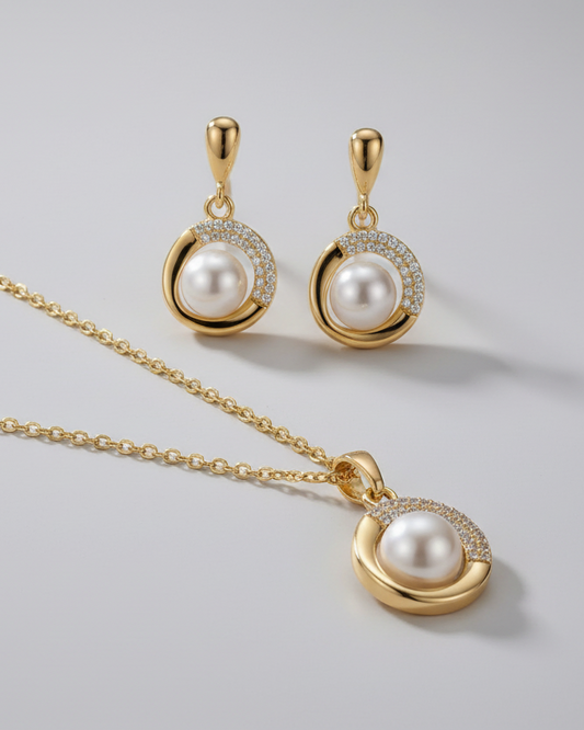 Pearl Jewelry Set