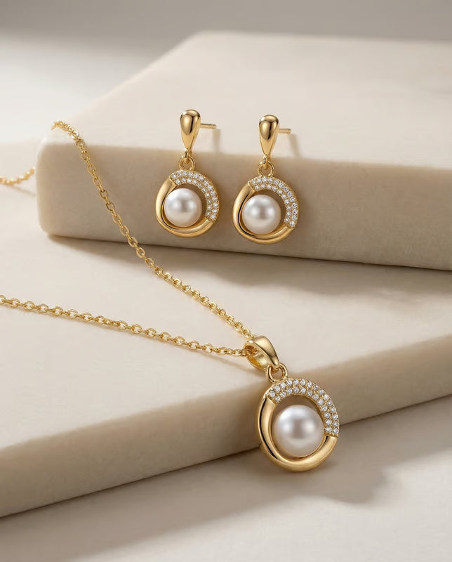 Pearl Jewelry Set