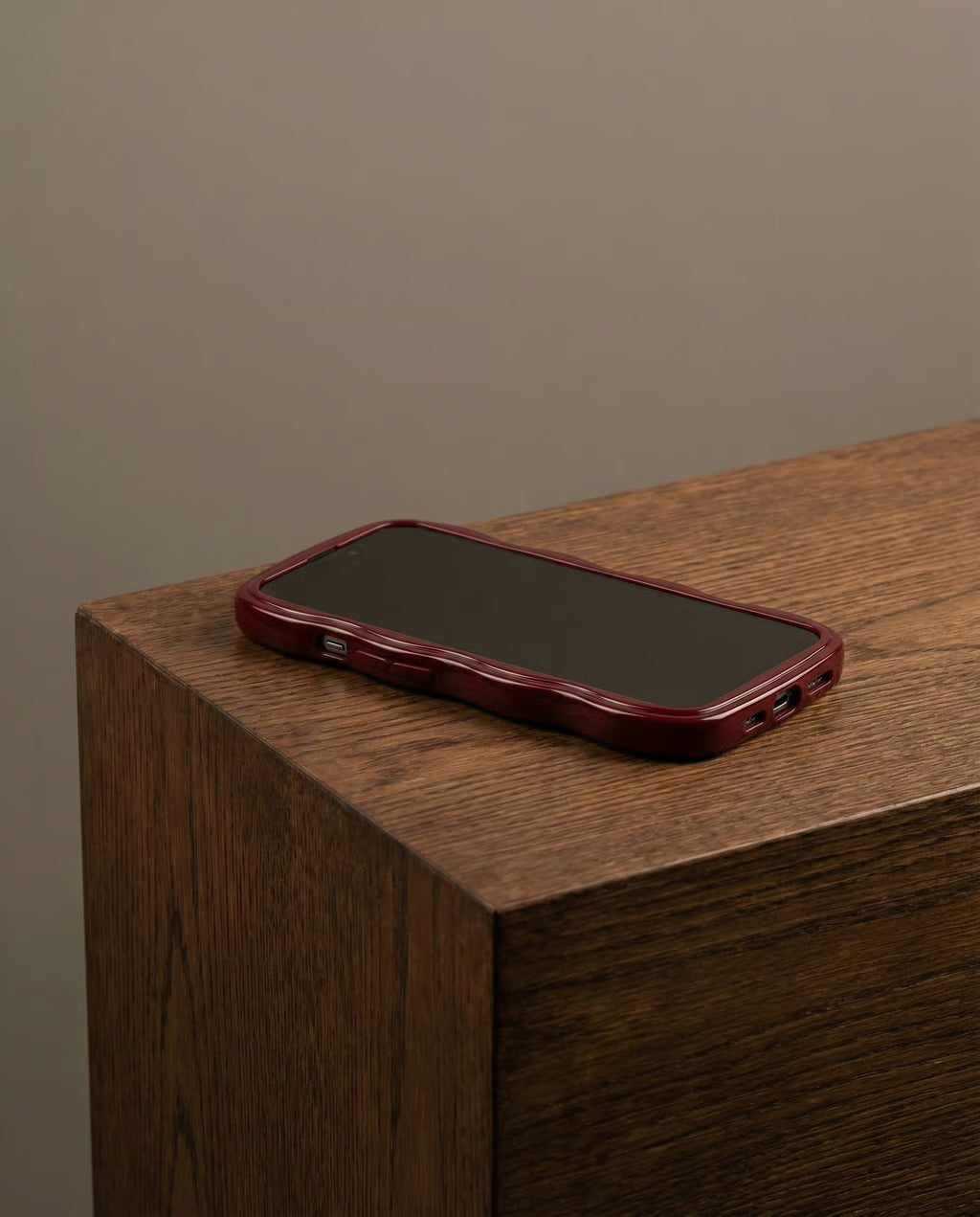 Maroon iPhone Cover