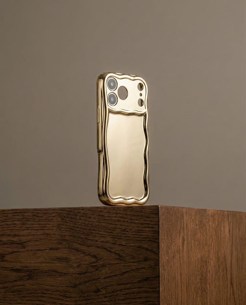 Silver iPhone Cover