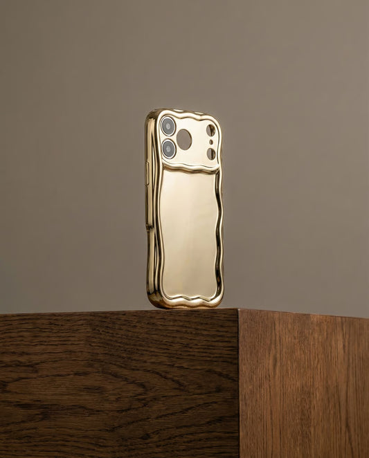 Silver iPhone Cover