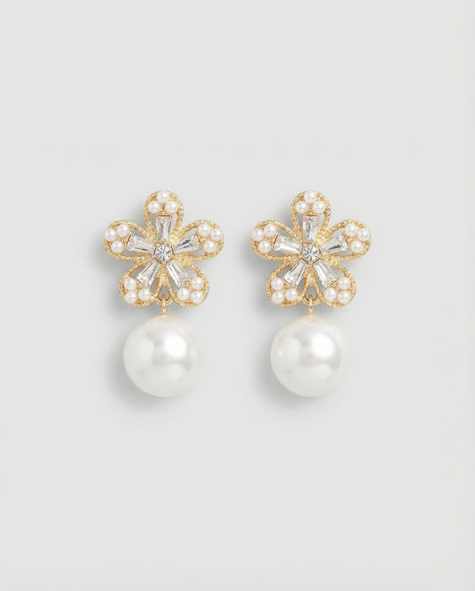 Star Pearl Earring